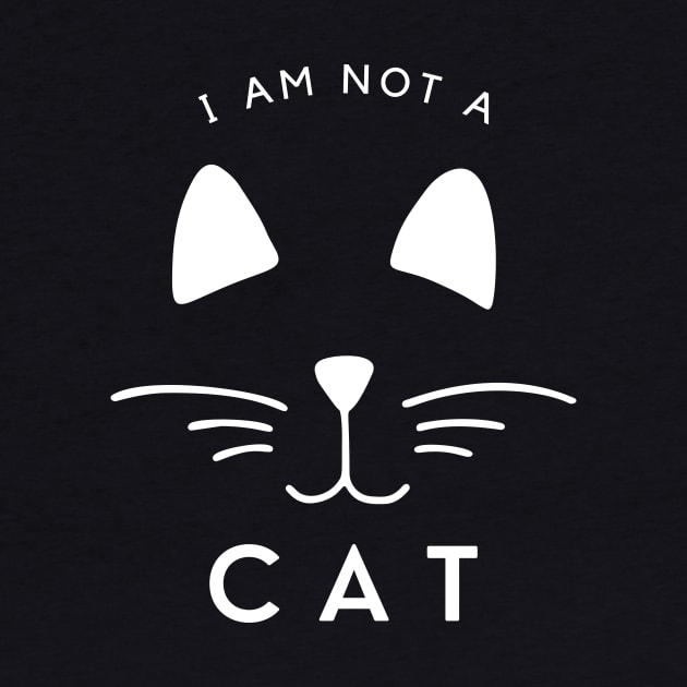 I Am Not A Cat by Lasso Print